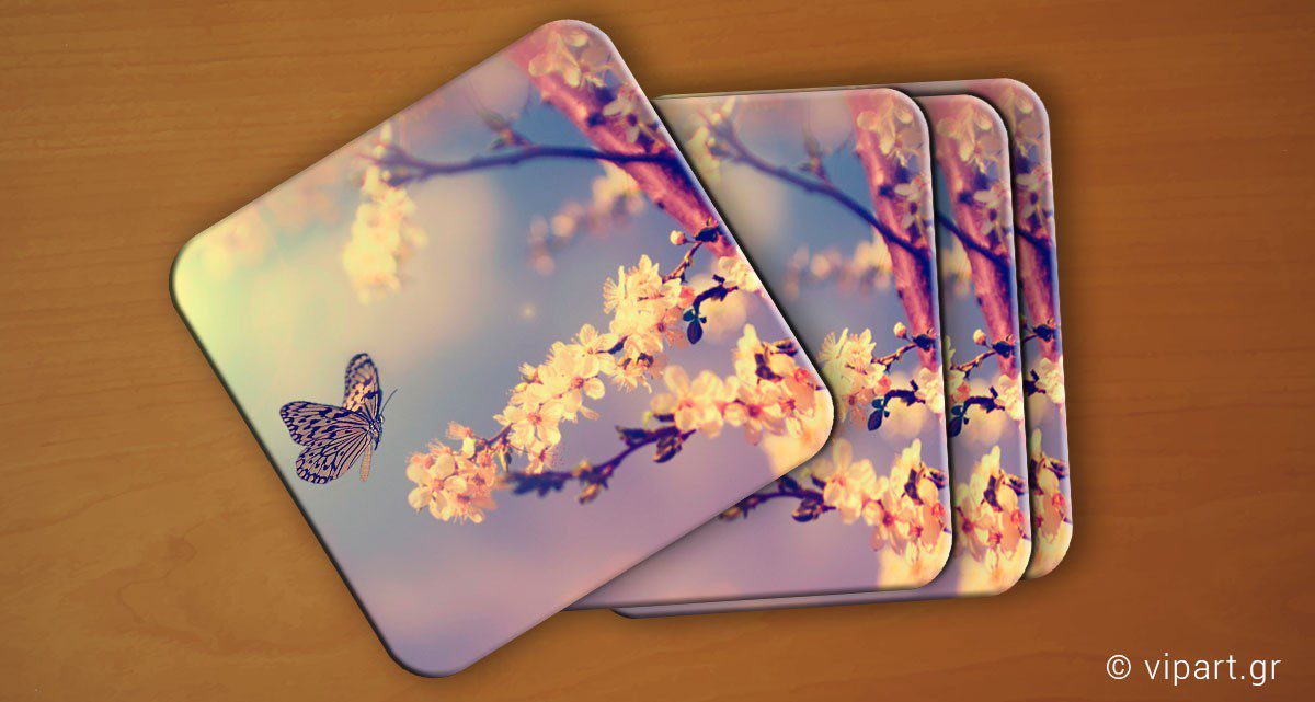 Σουβερ 6 τεμάχια Butterfly Almond Tree