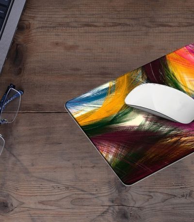 Mousepad 2 τεμάχια Χρωματιστά Φύλλα
