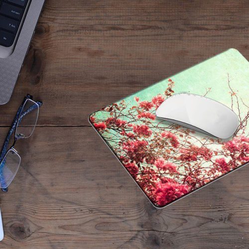 Mousepad 2 τεμάχια Ροζ Λουλούδια