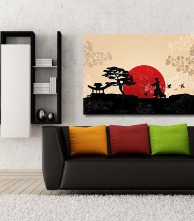 Καμβάς Watercolor Αμυγδαλιά