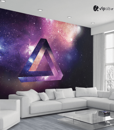 Ταπετσαρία Τοίχου Space Triangle