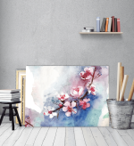 Πίνακας ζωγραφικής Καμβάς Watercolor Αμυγδαλιά