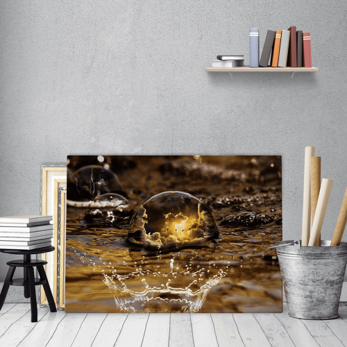 Πίνακας Καμβάς Water Bubble