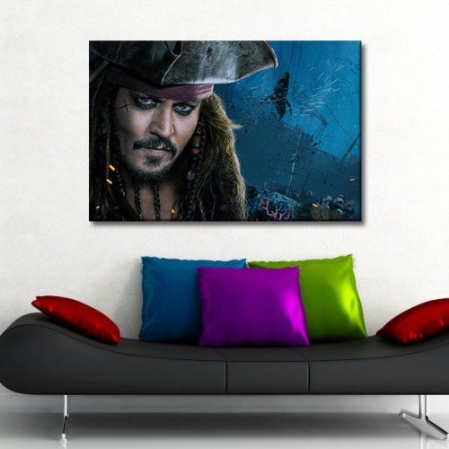 Πίνακας Καμβάς Johnny Depp captain jack