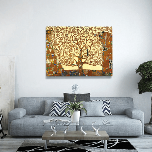 Πίνακας σε καμβά KLIMT - TREE OF LIFE - Δέντρο της ζωής