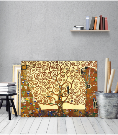 Πίνακας σε καμβά KLIMT - TREE OF LIFE - Δέντρο της ζωής