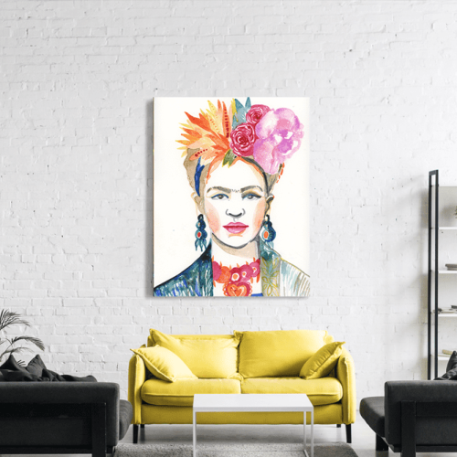 Πίνακας ζωγραφικής σε Καμβά Frida Kahlo