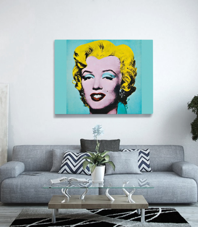 Πίνακας ζωγραφικής σε Καμβά Andy Warhol Merlin Monroe