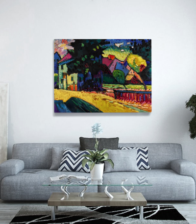 Πίνακας ζωγραφικής σε Καμβά Kandinsky Murnau