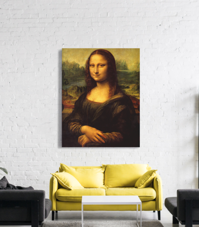 Πίνακας ζωγραφικής σε Καμβά Leonardo Da Vinci Mona Lisa