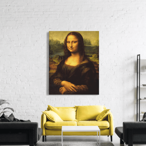 Πίνακας ζωγραφικής σε Καμβά Leonardo Da Vinci Mona Lisa