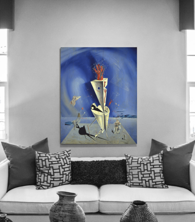 Πίνακας ζωγραφικής σε Καμβά Pablo Picasso - Salvador Dali