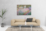 Πίνακας ζωγραφικής σε Καμβά Irises In Monet's Garden