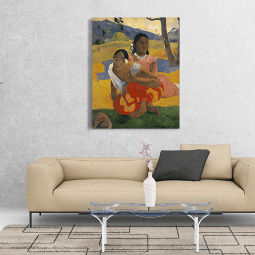 Πίνακας ζωγραφικής σε Καμβά Gauguin When Will You Marry
