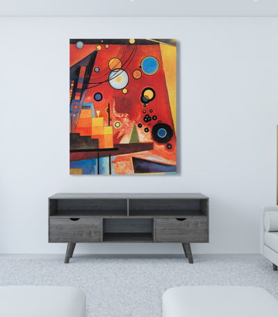 Πίνακας ζωγραφικής σε Καμβά Kandinsky Painting Modern Shapes