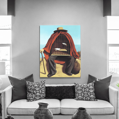 Πίνακας ζωγραφικής σε Καμβά Magritte Therapeutist
