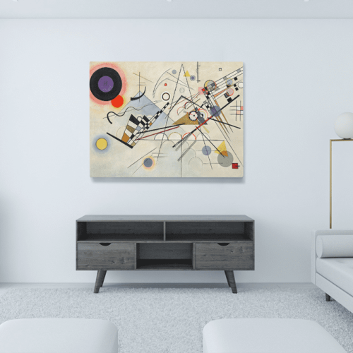 Πίνακας ζωγραφικής σε Καμβά Kandinsky Composition 8