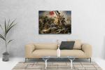 Πίνακας ζωγραφικής σε Καμβά Eugène Delacroix Liberty Leading the People