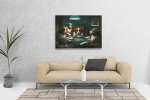 Πίνακας ζωγραφικής σε Καμβά Cassius Marcellus Coolidge Dogs playing poker