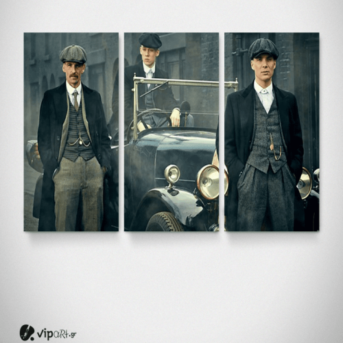 Καμβάς Τρίπτυχος Πίνακας Peaky Blinders