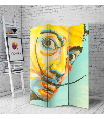 Διακοσμητικό Παραβάν Σε Καμβά Salvador Dali Painting