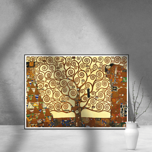 Εκτύπωση σε Αφίσα Χαρτί KLIMT - TREE OF LIFE - Δέντρο της ζωής