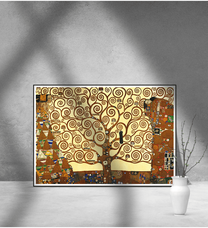 Εκτύπωση σε Αφίσα Χαρτί KLIMT - TREE OF LIFE - Δέντρο της ζωής