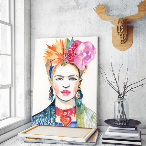 Πίνακας ζωγραφικής σε Καμβά Frida Kahlo