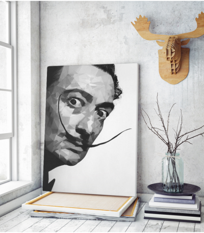 Πίνακας ζωγραφικής σε Καμβά Salvador Dali portrait
