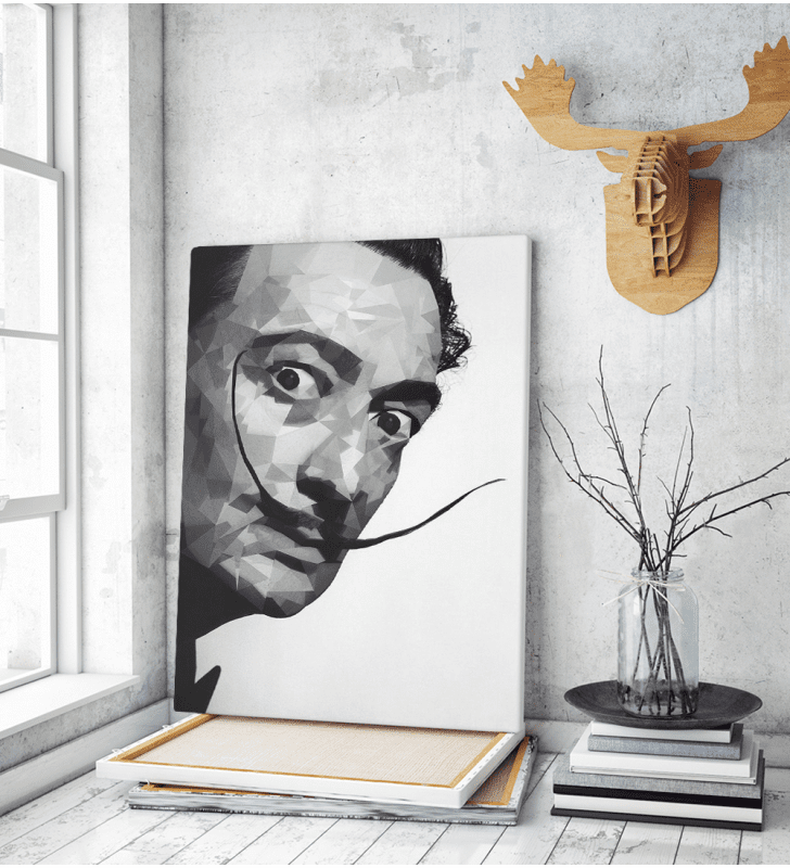 Πίνακας ζωγραφικής σε Καμβά Salvador Dali portrait