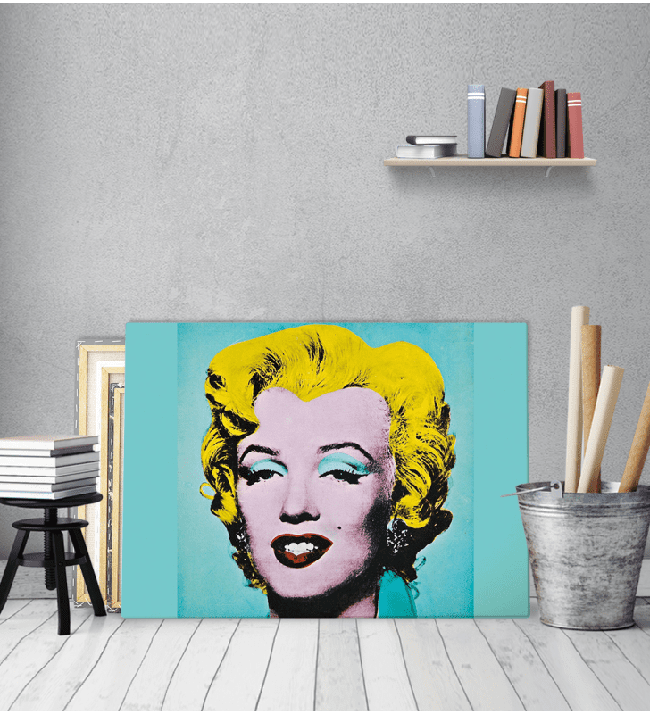 Πίνακας ζωγραφικής σε Καμβά Andy Warhol Merlin Monroe