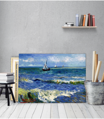 Πίνακας ζωγραφικής σε Καμβά Βαν Γκογκ Seascape