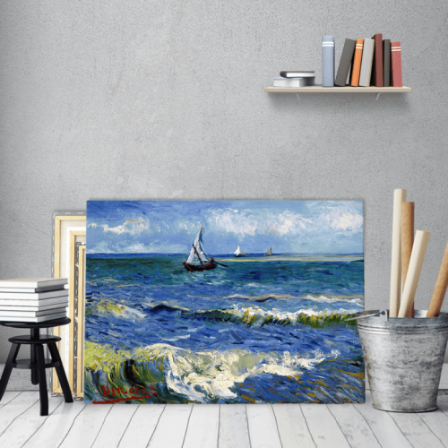 Πίνακας ζωγραφικής σε Καμβά Βαν Γκογκ Seascape