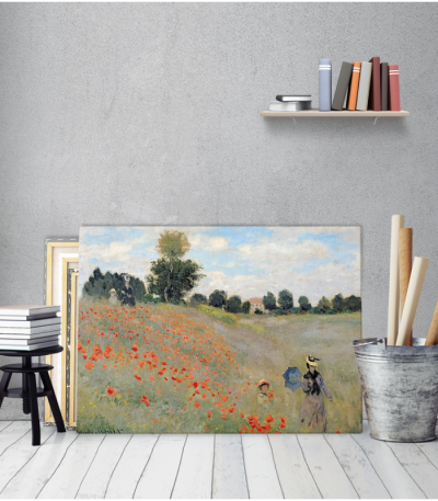 Πίνακας ζωγραφικής σε Καμβά Claude Monet Paparounes