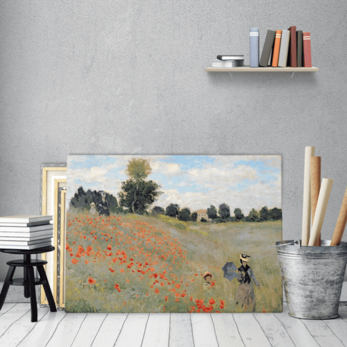 Πίνακας ζωγραφικής σε Καμβά Claude Monet Paparounes