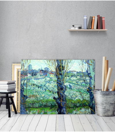Πίνακας ζωγραφικής σε Καμβά Van Gogh View Of Arles