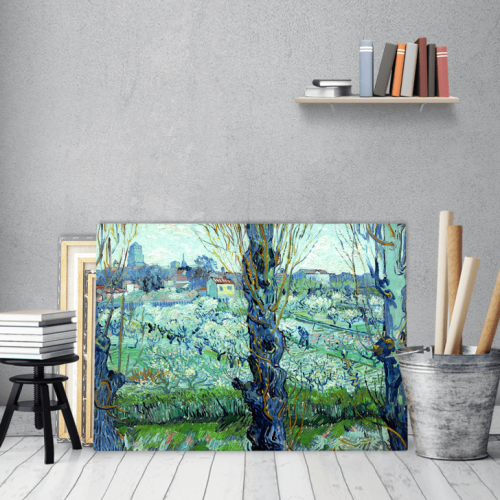 Πίνακας ζωγραφικής σε Καμβά Van Gogh View Of Arles