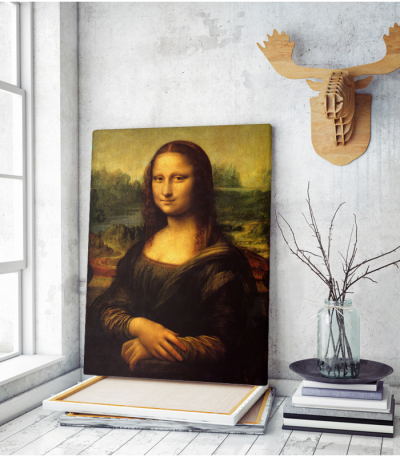 Πίνακας ζωγραφικής σε Καμβά Leonardo Da Vinci Mona Lisa