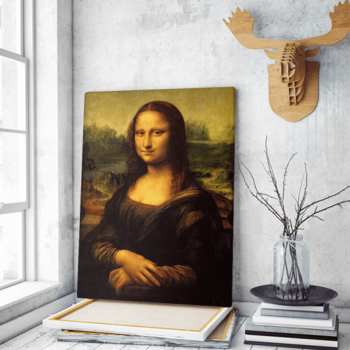 Πίνακας ζωγραφικής σε Καμβά Leonardo Da Vinci Mona Lisa