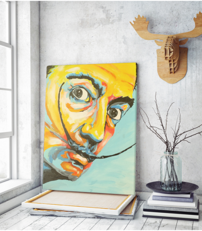 Πίνακας ζωγραφικής σε Καμβά Salvador Dali Selfportrait