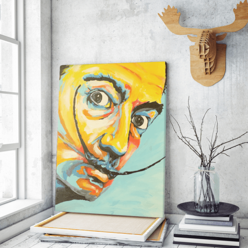 Πίνακας ζωγραφικής σε Καμβά Salvador Dali Selfportrait