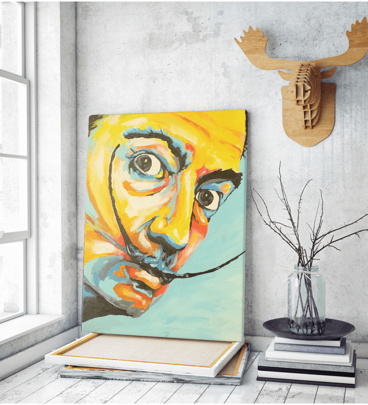 Πίνακας ζωγραφικής σε Καμβά Salvador Dali Selfportrait Πίνακας ζωγραφικής σε Καμβά Salvador Dali Selfportrait