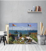 Πίνακας ζωγραφικής σε Καμβά Monet Garden At Saint Adresse