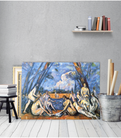Πίνακας ζωγραφικής σε Καμβά Cezanne The Bathers