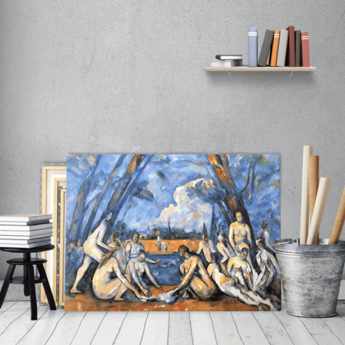 Πίνακας ζωγραφικής σε Καμβά Cezanne The Bathers