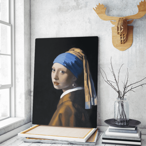 Πίνακας ζωγραφικής σε Καμβά Vermeer Girl With A Pearl Earring