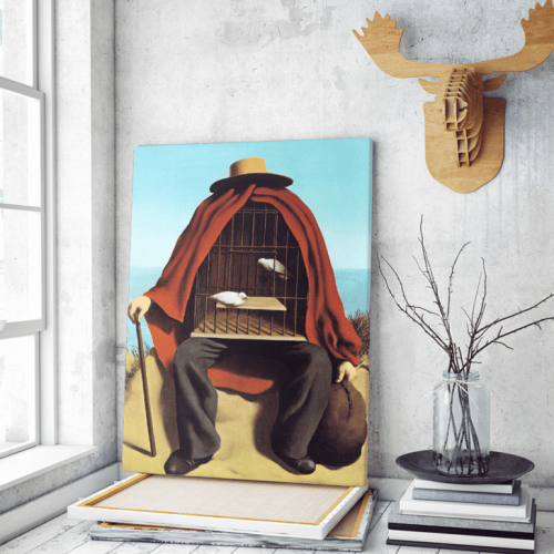 Πίνακας ζωγραφικής σε Καμβά Magritte Therapeutist