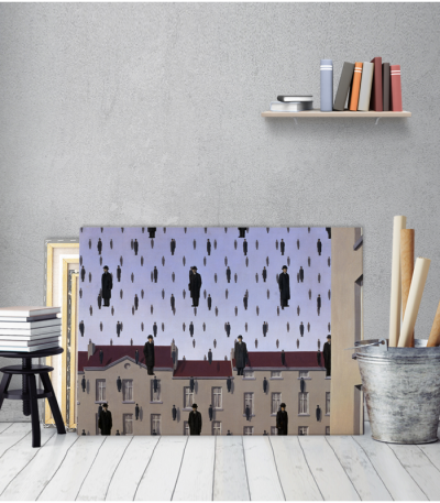 Πίνακας ζωγραφικής σε Καμβά Magritte Golconda