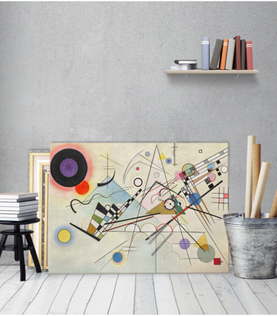 Πίνακας ζωγραφικής σε Καμβά Kandinsky Composition 8