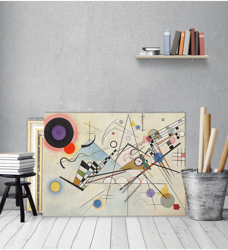 Πίνακας ζωγραφικής σε Καμβά Kandinsky Composition 8